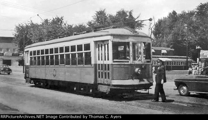 Altoona & Logan Valley Streetcar, c. 1952